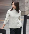 J.PRESS LADIES 【WEB限定カラーあり・洗える】CAT ハイネックプルオーバー ニット