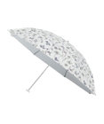 MOONBAT 【晴雨兼用/ 一級遮光/UV99％】フワクール (Fuwacool) 折りたたみ日傘 フワクールホワイト  ボタニカル 軽量
