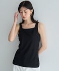 YECCA VECCA 2wayスクエアリブタンクトップ