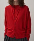 ATON GARMENT DYED CASHMERE SILK | クルーネックカーディガン