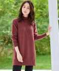 Tiaclasse L 【洗える】体型カバーも叶うMIX糸ニットチュニック