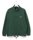 J.PRESS YORK STREET 【UNISEX】スタンド ハーフジップ プルオーバー スウェット