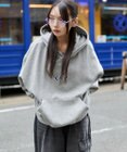 WEGO 【ユニセックス着用ITEM/裏起毛】バルーンクロップドグラフィックプルパーカー