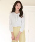ANY SIS S 【洗える】フロントボウタイ ブラウス