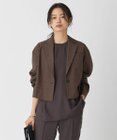 ICB 【洗える】 LooseWeave ショートジャケット