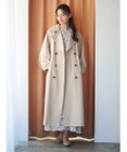 Green Parks ・ＥＬＥＮＣＡＲＥ　ＤＵＥ　コクーンスリーブトレンチコート