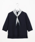 J.PRESS LADIES L 【2WAY・シーンレスに活躍】SCARF KNIT Vネック ニット