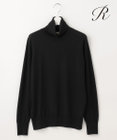 23区 S 【R(アール)】ウーステッドウールカシミヤ タートルネックニット