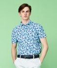 23区GOLF 【MEN】ＳＡＫＵＲＡモチーフプリント 半袖シャツ