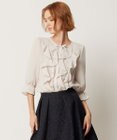 TOCCA 【消臭・洗える】PROMISE RIBBON FRILL ブラウス