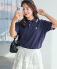 WEGO 【ユニセックス着用ITEM/SMLサイズ展開】別注USPOLOラインポロシャツ
