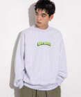 WEGO 【ユニセックス着用ITEM/MLサイズ展開/裏起毛】別注BENDAVISプランプロゴプルオーバー
