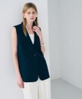 uncrave ウォッシャブルドライサップ ジレ