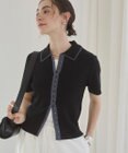 WEGO 【ANGIE VINTAGE/サマーニット】フロントホックポロニット