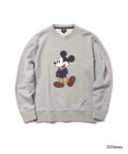 J.PRESS MEN 【DISNEY COLLECTION】【UNISEX】イラスト スウェットシャツ / ミッキーマウス
