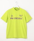 PW CIRCULUS 【MEN】【ストレッチ】ロゴ モックネック シャツ
