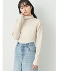 earth music&ecology ジャガードハイネックメローインナー