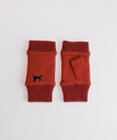 ORuKuBET おさんぽねこ刺繍フィンガーレスジャージグローブ(WOMEN)