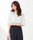 ANY SIS 【洗える】カフリングポイント ブラウス