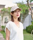 MOONBAT 【新色追加】深さ選べるUVツイルキャップ(深め) つば遮光／洗える／接触冷感／サイズ調整可能