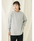 CRAFT STANDARD BOUTIQUE 裏起毛クルーネックチュニック