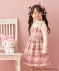 ANY KIDS 【マイメロディ＆クロミ×ANY KIDS】チェック ジャンパースカート