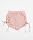 WEGO 【セットアップ対応】サイドドロストスウェットショートパンツ
