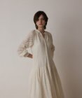 GRACE CONTINENTAL メッシュレースカフタンワンピース