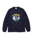 J.PRESS MEN 【AaronChang】【UNISEX】プリントロングスリーブ Tシャツ