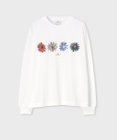 Paul Smith マルチ フローラル プリント 長袖Tシャツ