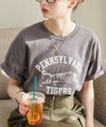 WEGO 【ANGIE VINTAGE】カレッジロゴプリントTee
