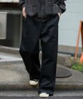 WEGO 別注RED　KAPタックワイドチノパンツ