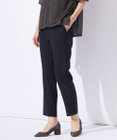J.PRESS LADIES L 【セットアップ対応・洗える】RELAXIONツイル テーパード パンツ