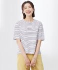 J.PRESS LADIES 【洗える】ロゴ Tシャツ