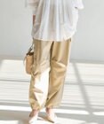 23区 【SLOW/一部店舗限定】ハイカウントギャバ パラシュート カーゴパンツ