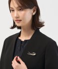 J.PRESS LADIES ハーフリボン ブローチ