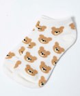 WEGO アニマル総柄ショートソックス