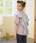 組曲 KIDS 【110-140㎝】パピヨンラッフル ブラウス