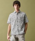 JOSEPH ABBOUD 【キングサイズ・UV加工/エコ撥水/軽量】ライトウェーブライトボタニカルプリントシャツ