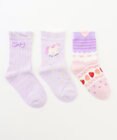 ANY KIDS 【3点セット】ソックス (ラベンダー)