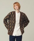 J.PRESS MEN 【WEB限定カラー有】モヘアヤーン アーガイルカーディガン