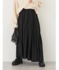 earth music&ecology ドロストギャザーフレアスカート