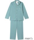 une nana cool 【綿100％】やわらか天竺メンズパジャマ　ＭＡＤＥ　ＷＩＴＨ　ＬＩＢＥＲＴＹ　ＦＡＢＲＩＣ