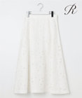 23区 【R(アール)】リネンエンブロイダリー スカート