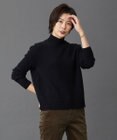 J.PRESS LADIES L 【洗える】CASHBIT ハイネック ニット
