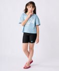 OP／FILA 【FILA】スクール水着 水陸両用Tシャツ付き 捲れ防止タンキニ
