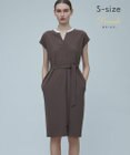 BEIGE， 【S-size】CINDY / Vネックワンピース