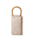 UNBILLION perche バンブーハンドルゴートモバイルウォレットショルダー
