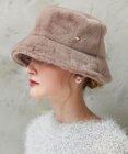 TOCCA 【UVカット・吸水速乾・防臭】FUR BUCKETHAT バケットハット