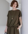 23区 L シルキータッチ ドロスト カットソー